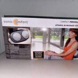 Sonic Comfort Personal Compact Heat Therapy Massager NIB